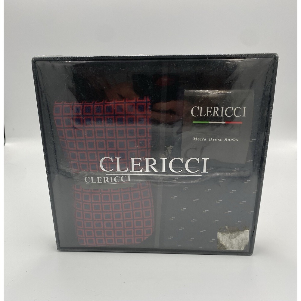 Clericci Men's Tie And Socks Box Combo‎ Set